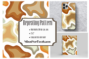 Beige Camo - Repeating Pattern, a Pattern Graphic by MissPerfectKaos (Thumbnail 1 of 3)