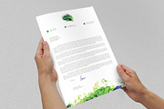 Corporate Letterhead 11 with MS Word, a Stationery Template by ND Design (Thumbnail 9 of 9)