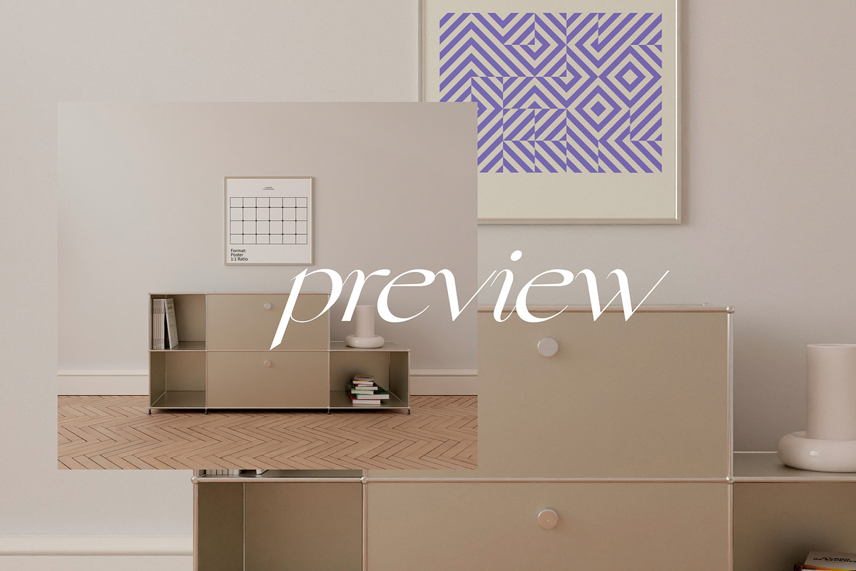 Interior Frame Mockup Pack TAMIR, a Household Mockup by Bonumo (Photo 11 of 13)