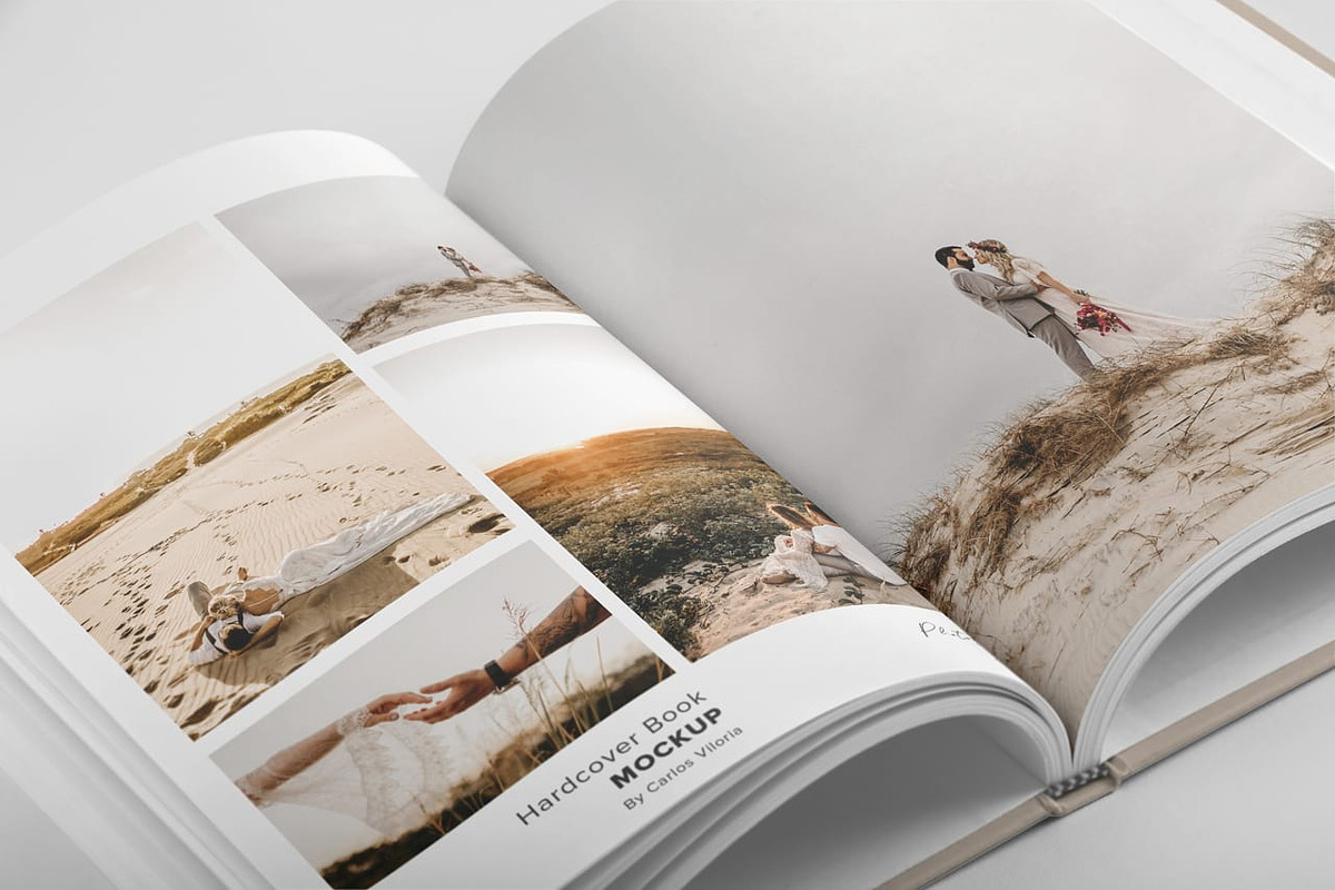 Hardcover Photo Book Mockup 03, a Print Template by Mockups by Carlos Viloria (Photo 4 of 5)