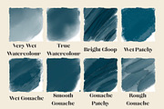 Procreate Watercolour Kit, a Brush Add-On by KJP Designs (Thumbnail 3 of 25)