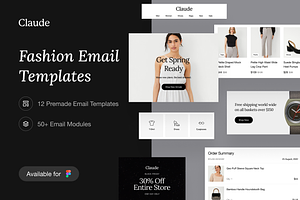 Claude - Fashion Email Templates