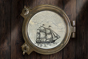 Nautical. Mockups, vector, textures., a Texture Illustration by bioraven (Thumbnail 18 of 26)