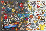 Sports Objects & Elements Big Set, an Object Graphic by BALABOLKA (Thumbnail 3 of 7)