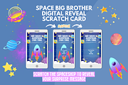 Big Brother Digital Scratch Card, a Marketing Template by SunshineStudioBoutique (Thumbnail 2 of 7)