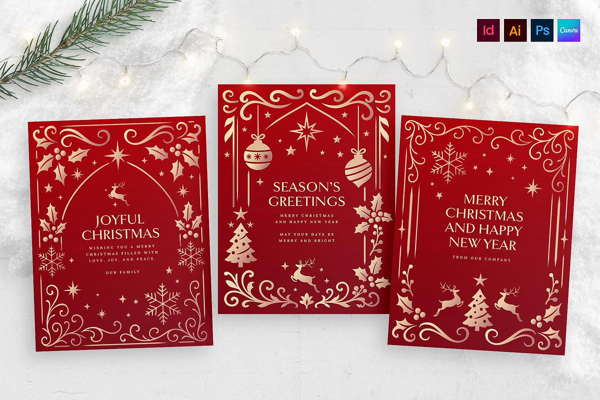 Christmas Flyer Template, a Flyer Template by BrandPacks (Photo 1 of 6)