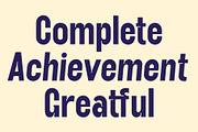 VT Yanice - Display Semi Condensed, a Sans Serif Font by ViactionType (Thumbnail 12 of 15)