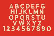 Stacked Retro – Grunge Display Font, a Blackletter Font by Fourteen Letter (Thumbnail 5 of 6)
