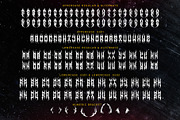 Monkey Rhumble | Metal Font, a Blackletter Font by WingBuk (Thumbnail 11 of 12)
