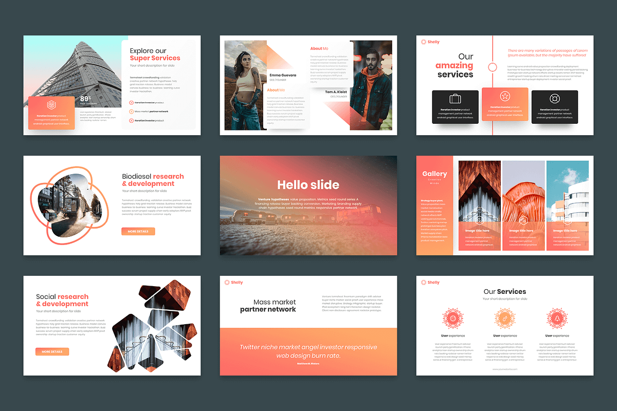 Shelly Powerpoint Template, a Presentation Template by Reshapely (Photo 12 of 14)