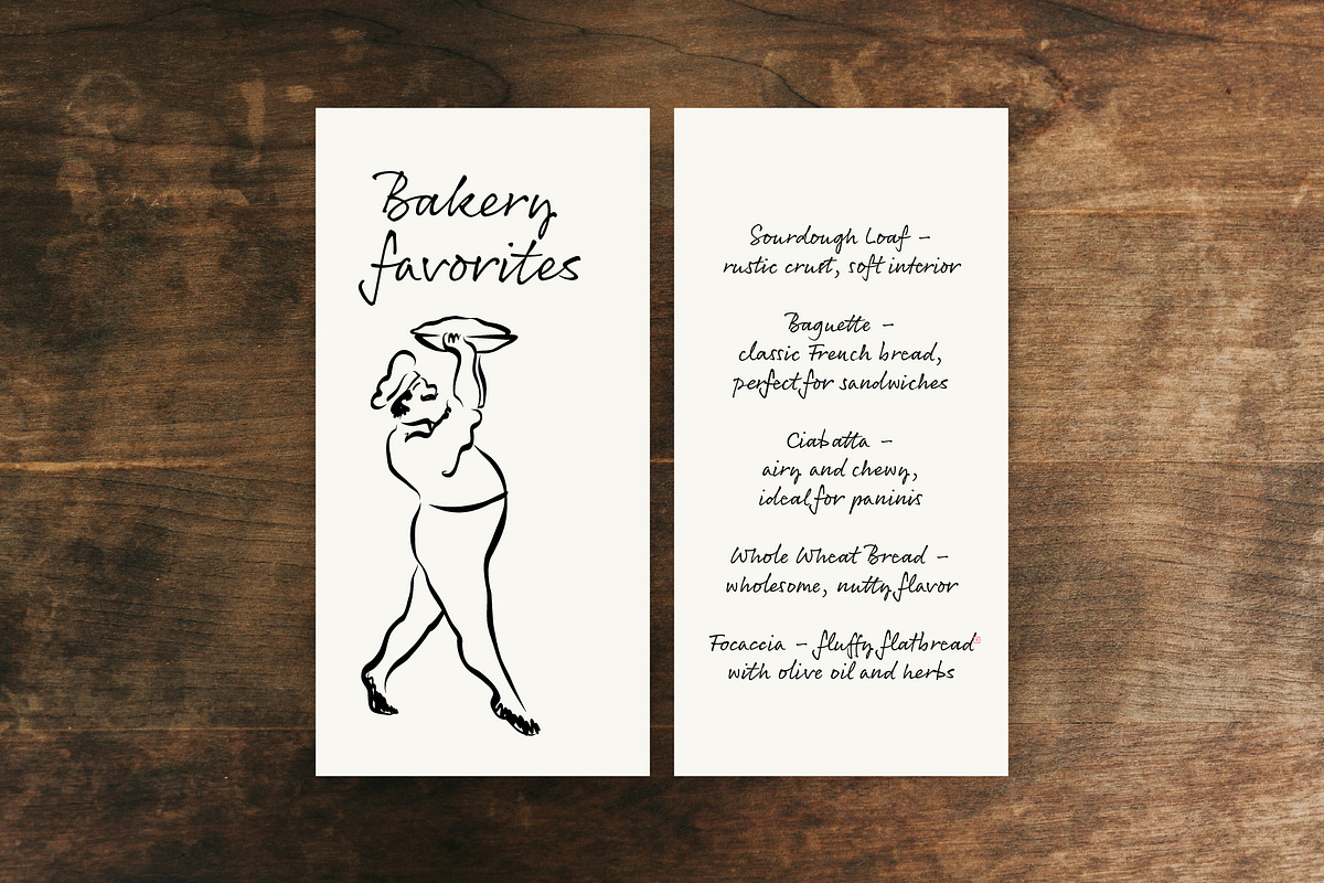 Restaurant Staff Vector Bundle, a Person Illustration by Little Gremlin (Photo 7 of 8)