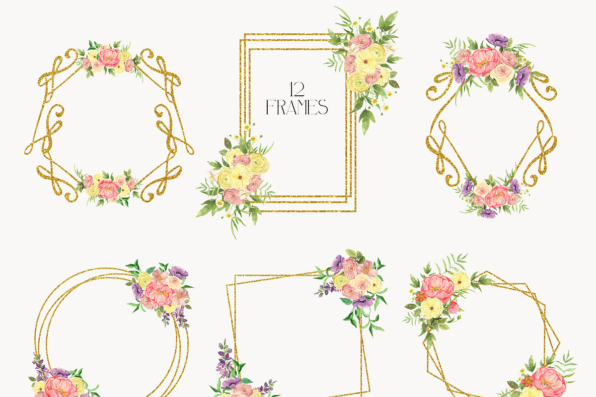 Chateau Ceremony Floral Wedding, a Decorative Illustration by Catch the Dream Art (Photo 8 of 15)