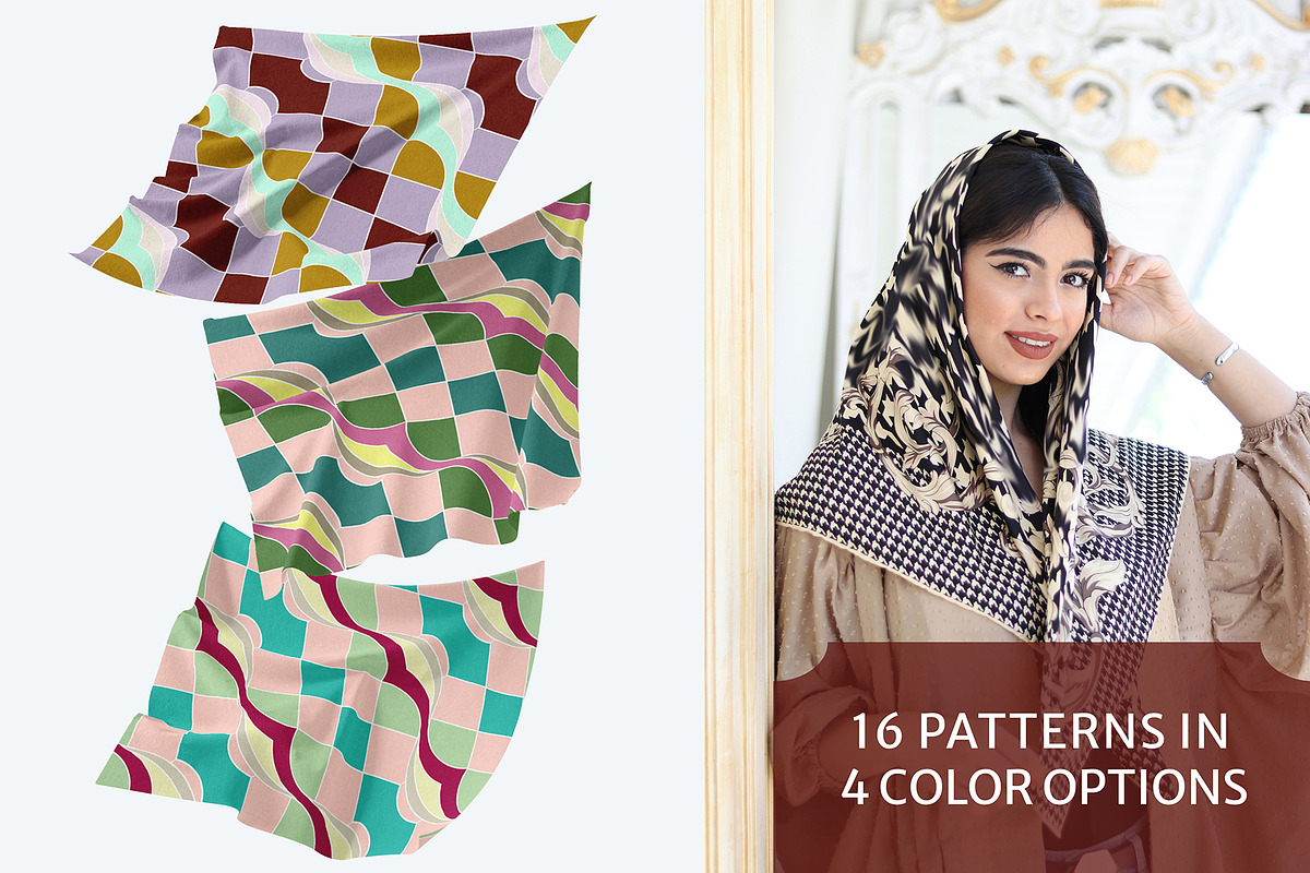 Surreal geometric abstract patterns, a Pattern Graphic by Pachel (Photo 2 of 9)