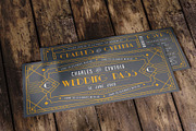 TICKET WEDDING INVITATION, an Invitation Template by Totem Invitation House (Thumbnail 3 of 4)