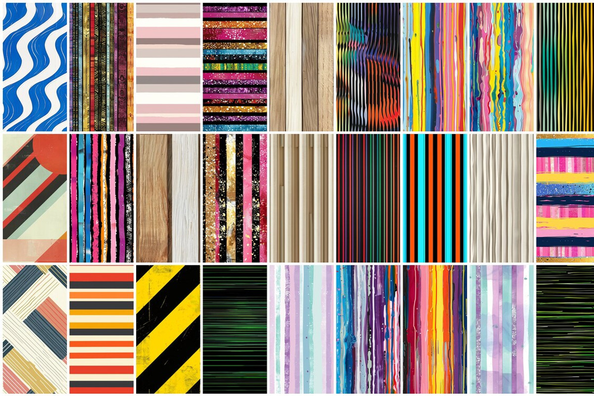 230 Striped Stripes Seamless Pattern, a Pattern Graphic by mkStudioLab (Photo 4 of 8)