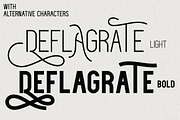 Deflagrate Fonts, a Font by DaldSgh (Thumbnail 4 of 7)