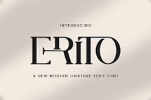 ERITO - Modern Ligature Typface