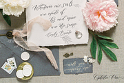 Ophelia Pen, a Script Font by KLUGE+CO (Thumbnail 3 of 11)