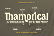 The Ghamber Classic Vintage, a Serif Font by Typetemp Studio (Thumbnail 4 of 17)