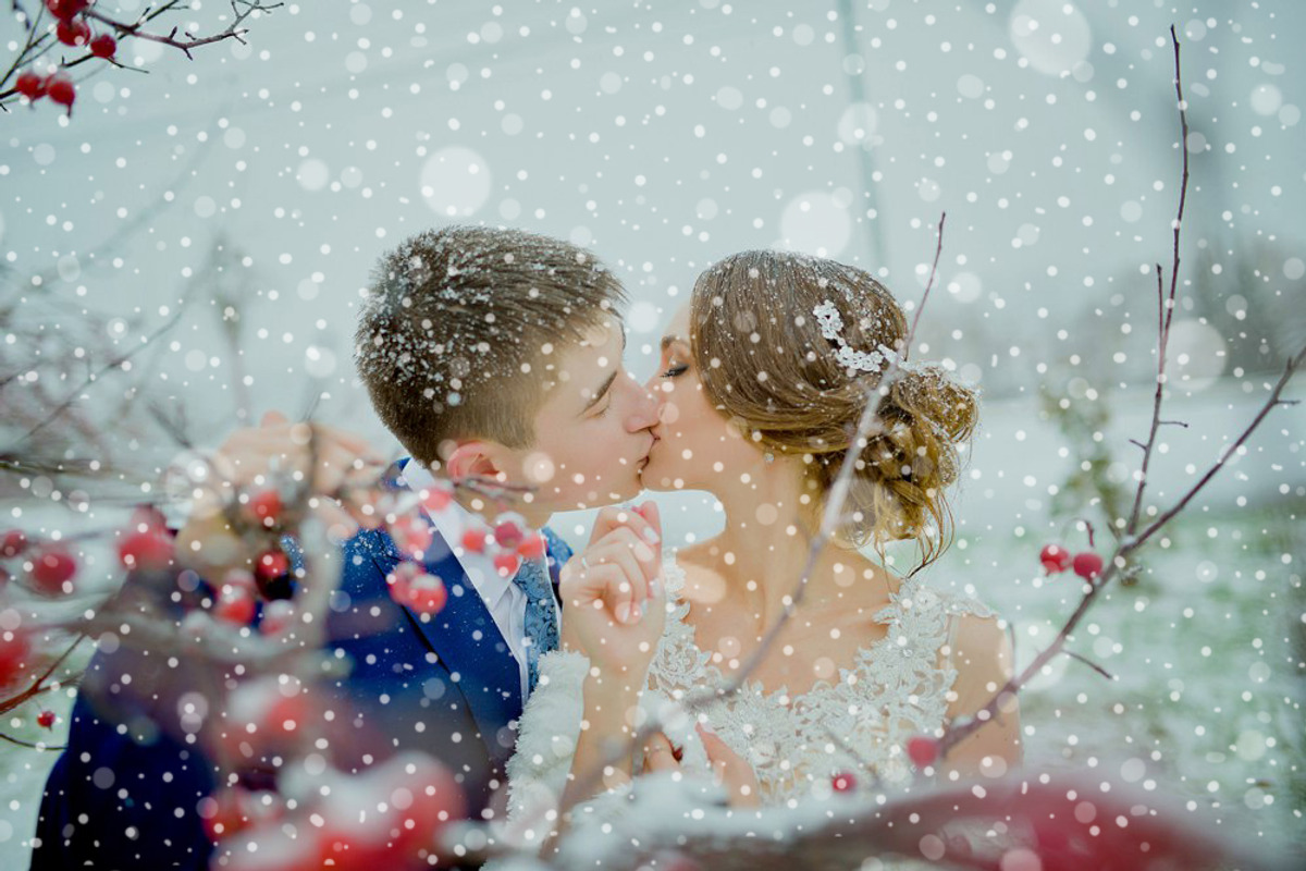 Brushes for Photoshop snow flakes, a Brush Add-On by ColorPhoto (Photo 4 of 5)