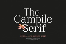Campile - Minimalist Rounded Serif