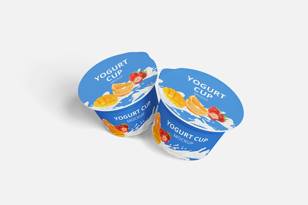 Yogurt Cup Mockup, a Product Mockup by MrLetters (Photo 5 of 5)