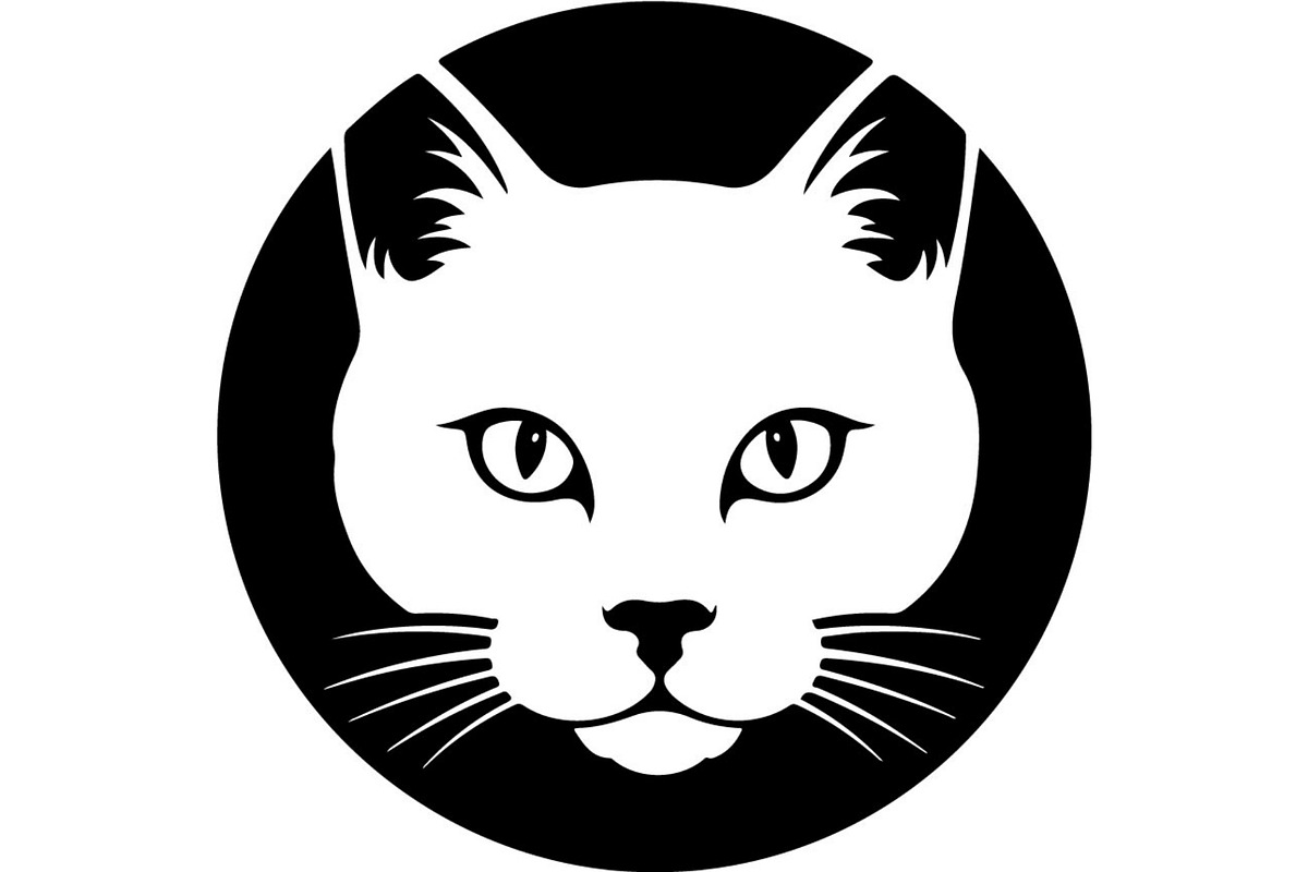 Cute Cat Silhouette Mega Vector Bund, an Animal Illustration by Designer_Momina (Photo 8 of 34)