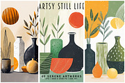 Artsy Still Life, a Decorative Illustration by Digital Art Creations (Thumbnail 3 of 8)