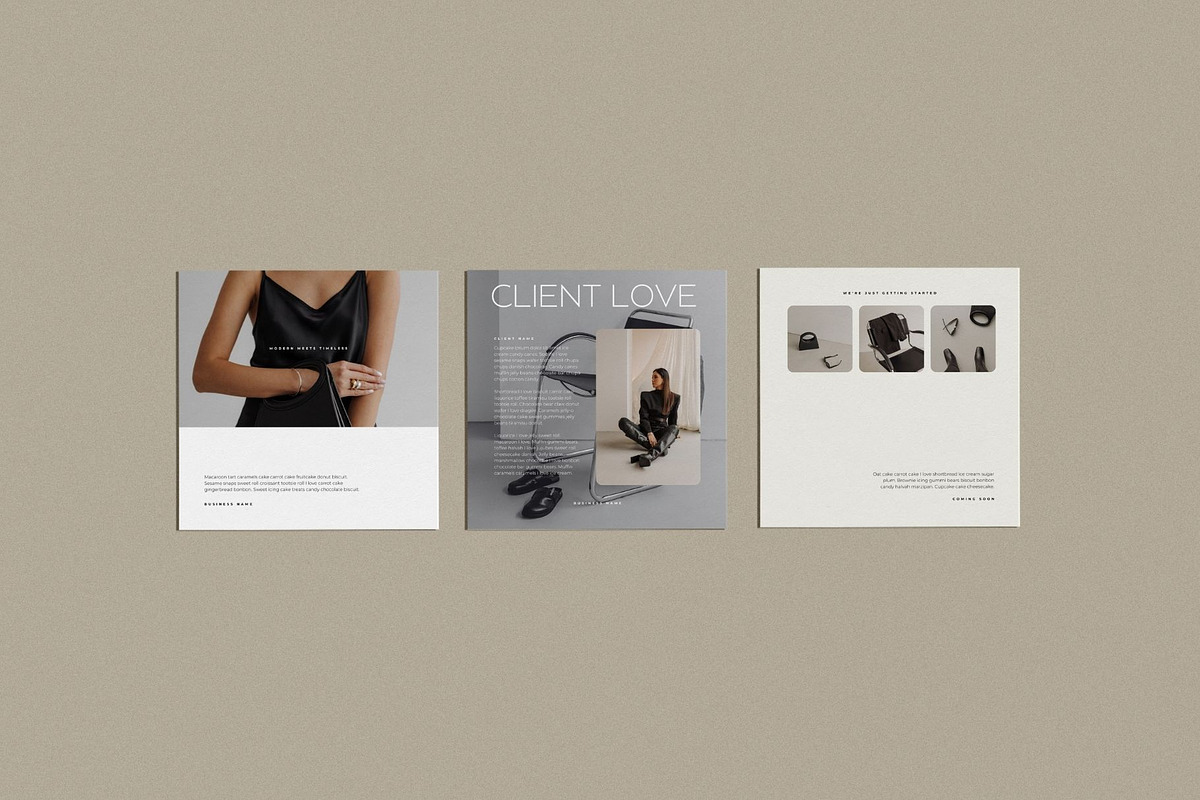 Canva Instagram Templates for Brands, a Social Media Template by Blush Created (Photo 8 of 20)