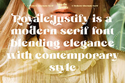 Royale Justify Modern Serif, a Serif Font by timelesstype.co (Thumbnail 5 of 20)