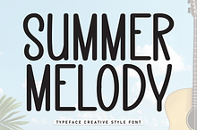 Summer Melody | Script Font
