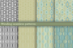 Winding Seamless Patterns