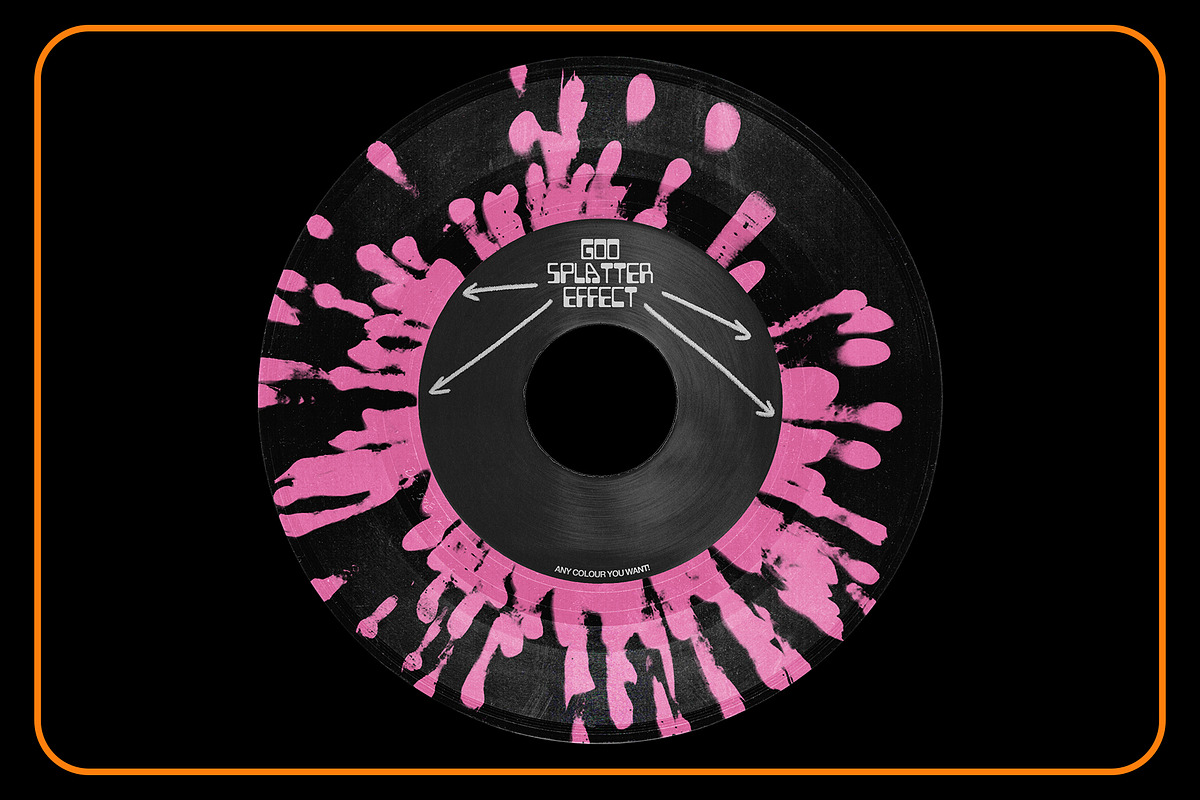 WAX FACTORY - 7 Vinyl Mock-up, a Packaging Mockup by Jordan Warren Visuals (Photo 8 of 10)