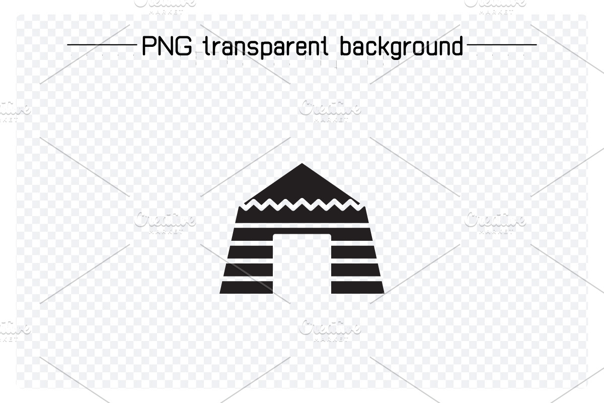 Camping Tent Icons, a Solid Icon by Designfour (Photo 2 of 7)