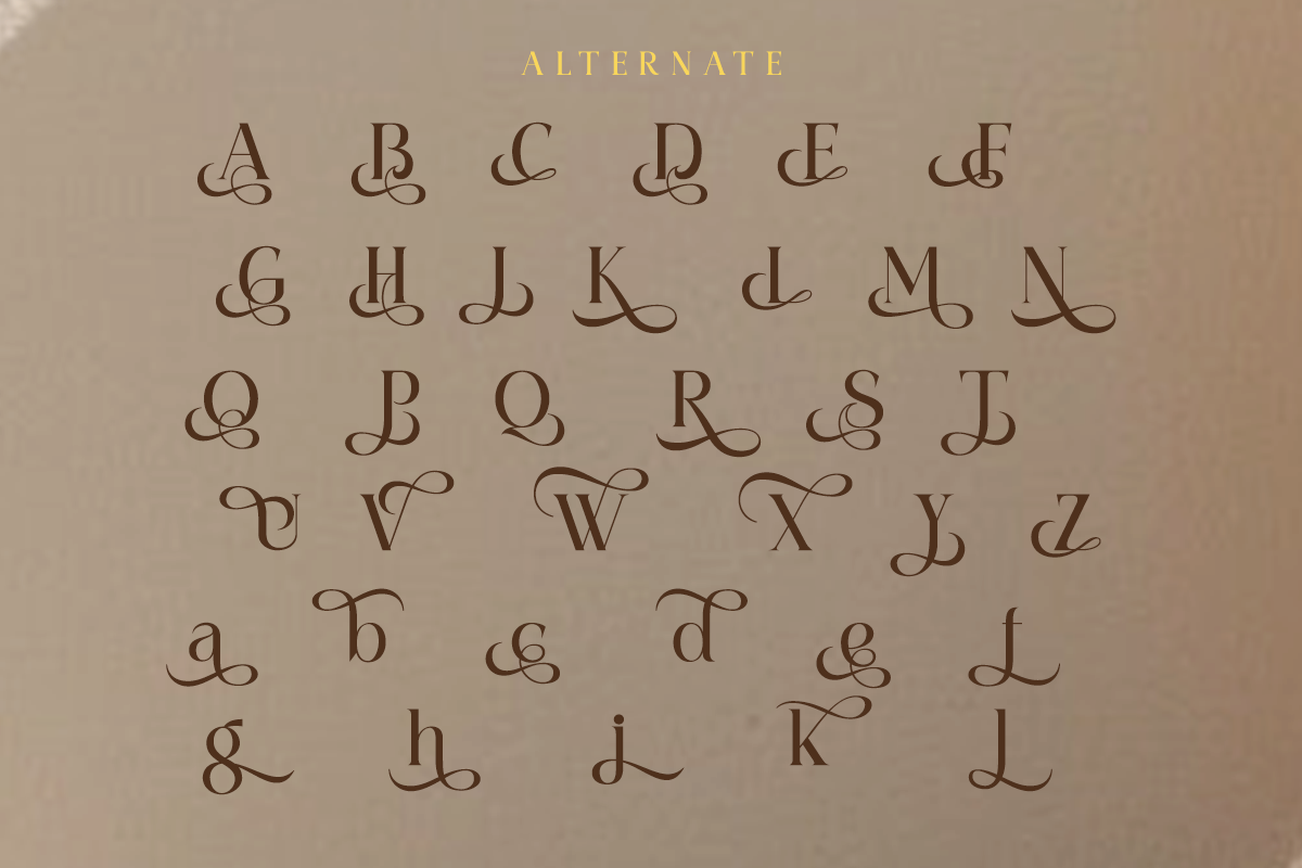 Gekarlo - Modern Stylish Fancy, a Serif Font by Qweera Studio (Photo 11 of 12)