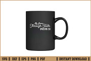 By Grace Through Faith Christian SVG, a Seasonal Illustration by Handy Arts Studio (Thumbnail 3 of 3)