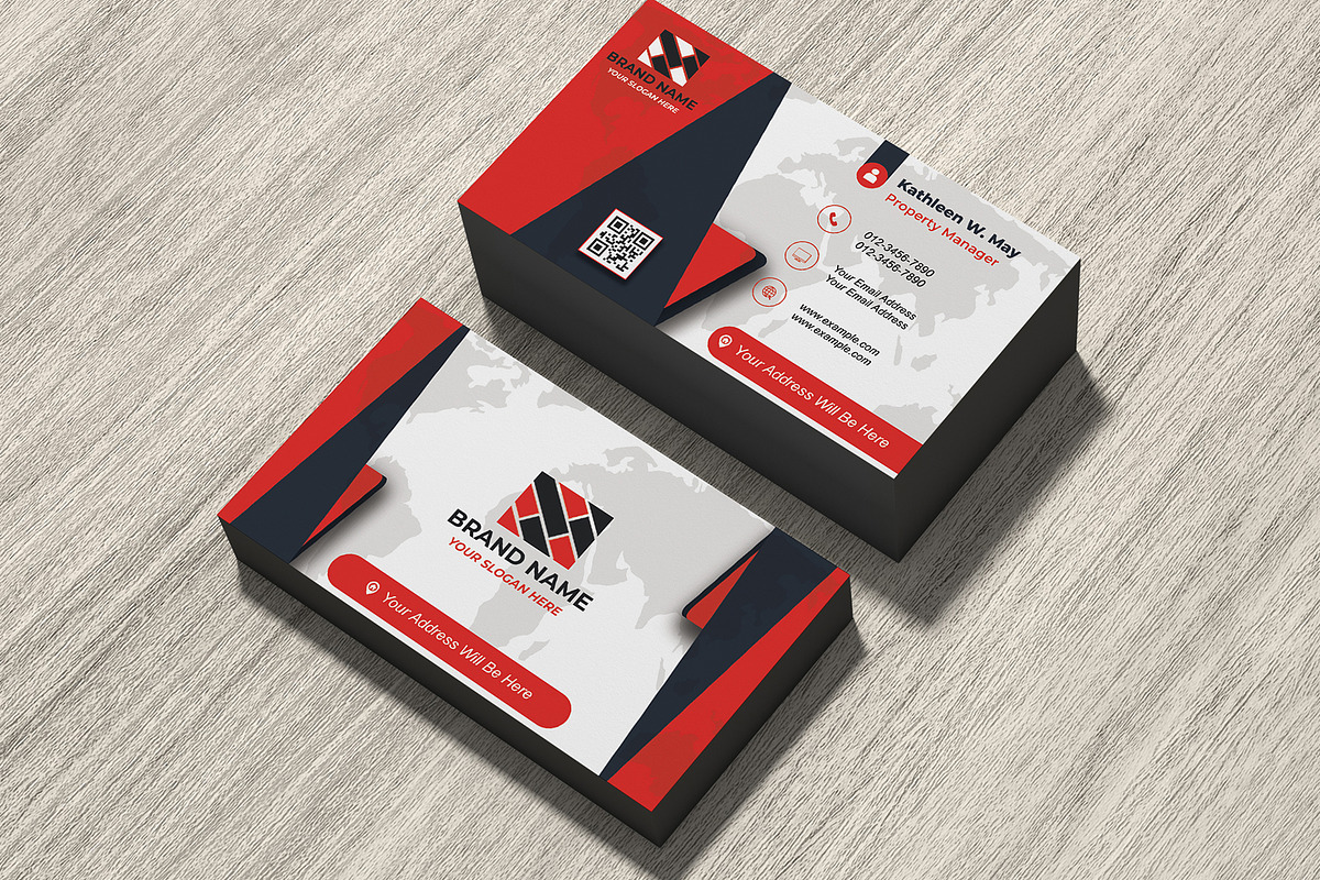 Elegant Minimal Card Template preview 7