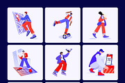 Technology Illustration Art Set, a Technology Illustration by Creative Stall (Thumbnail 7 of 9)