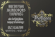 Belligoes Blackletter Font, a Blackletter Font by alit design (Thumbnail 13 of 15)