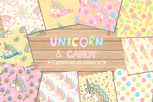 Unicorn And Candy