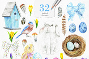 Easter set. 37 drawings in PNG, a Decorative Illustration by Art by Lady Natali (Thumbnail 2 of 4)
