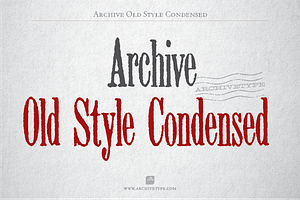 Archive Old Style Cond