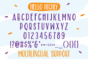 Hello Highly - Playfull Condensed, a Sans Serif Font by Good Java Studio (Thumbnail 6 of 7)