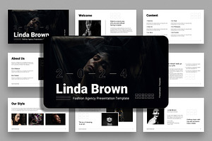 Fashion Agency Presentation Template, a Presentation Template by ContestDesign