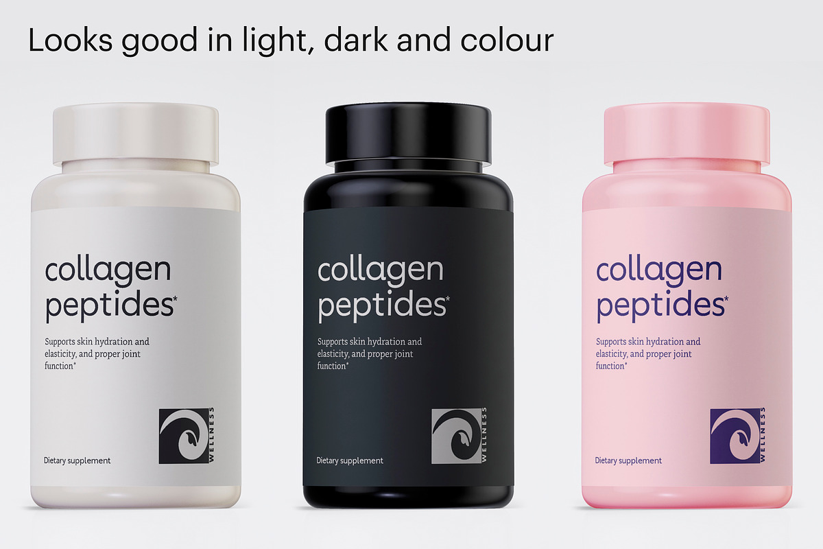 SUPPLEMENT BOTTLE MOCKUP, a Packaging Mockup by GraphicWave (Photo 2 of 10)