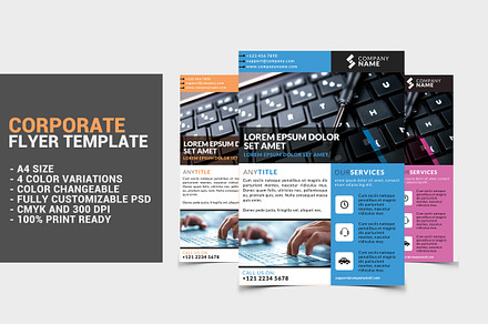 Corporate Flyer Template 3