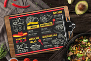 FREE! Trifold + Mexican Food Menu, a Brochure Template by BarcelonaShop (Thumbnail 2 of 3)