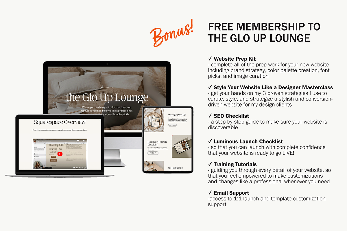 Squarespace 7.1 Website Template preview 8