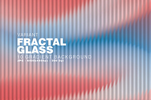 Variant Fractal Glass Gradient