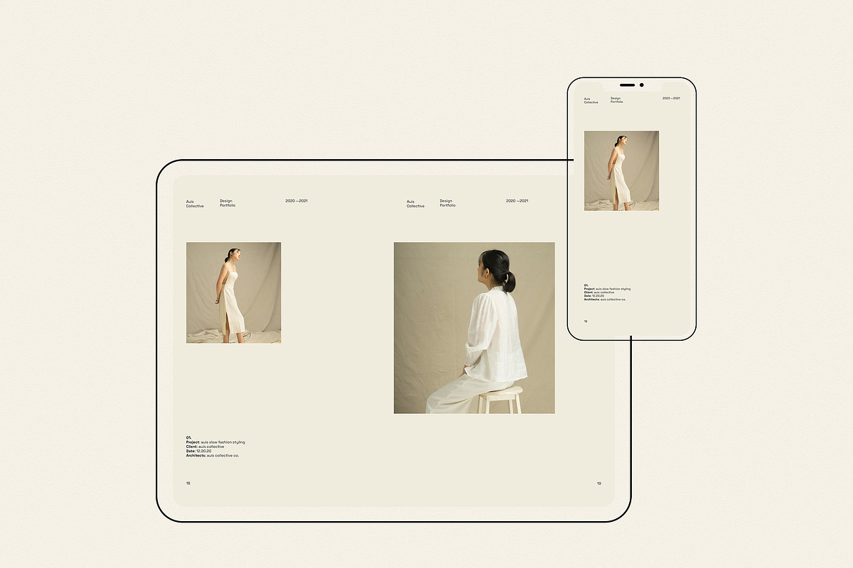 Minimal Line Device Mockups, an iPad Mockup by HelloKarla (Photo 8 of 11)
